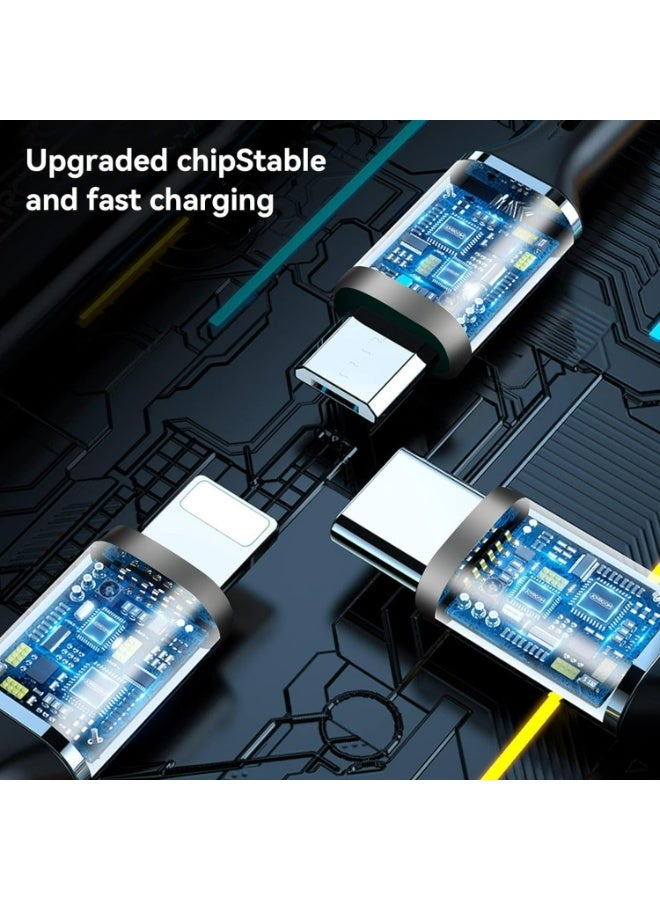 ProOne PCC280 USB to Micro USB, USB-C, Lightning Cable - Image 4